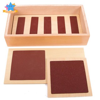 [Edstars] ของเล่นบอร์ดไม้ Montessori Sensorial Material ของขวัญ สําหรับเด็ก