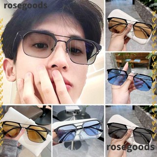 Rosegoods1 แว่นตา ป้องกันแสงสีฟ้า แบบพกพา กรอบเบาพิเศษ สําหรับผู้ชาย ผู้หญิง