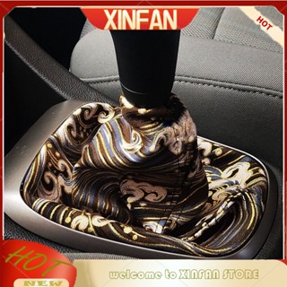 Xinfan ปลอกหุ้มหัวเกียร์รถยนต์ แบบแมนนวล สไตล์ญี่ปุ่น JDM อุปกรณ์เสริมตกแต่งภายในรถยนต์