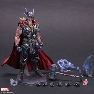 ((พร้อมส่ง) โมเดลฟิกเกอร์ Marvel PA Avengers 3 Joints Thor Thor ขยับได้ ของเล่นสําหรับเด็ก