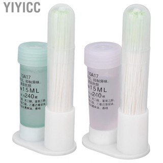 Yiyicc Ear Hole Cleaning Line  Earrings Smoothing Surfaces  Odor 240pcs Paper 15ml  Fragrance for Care