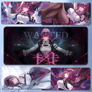 Honkai: Star Rail Kafka High definition mouse pad Oversized Keyboard pad Anime game peripheral computer table mat custom Honkai : Star ราง Kafka ความละเอียดสูงแผ่นรองเมาส์ขนาดใหญ่แผ่นแป้นพิมพ์อะนิเมเกมรอบ ๆ โต๊ะคอมพิวเตอร์เสื่อ ที่กำหนดเอง