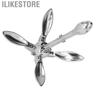 Ilikestore Folding Grapnel Anchor  Portable Boat 3.3lbs Hardware for Marine Yacht Dinghy