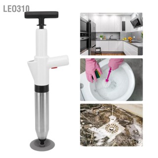 Leo310 Toilet Plunger Drain Unblocker คู่มืออันทรงพลังอุปกรณ์ขุดด้วยลม Blaster Gun Cleaner