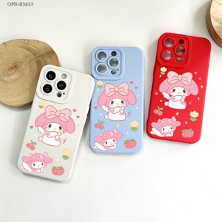 Realme 10 9 9i 8 8i 6i 5 5S 5i Pro Plus Pro+ 4G 5G เคสเรียวมี สำหรับ Cartoon Merlot เคส เคสโทรศัพท์