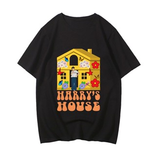 เสื้อยืดแขนสั้น พิมพ์ลาย Harrys House Love On Tour สําหรับผู้ชาย