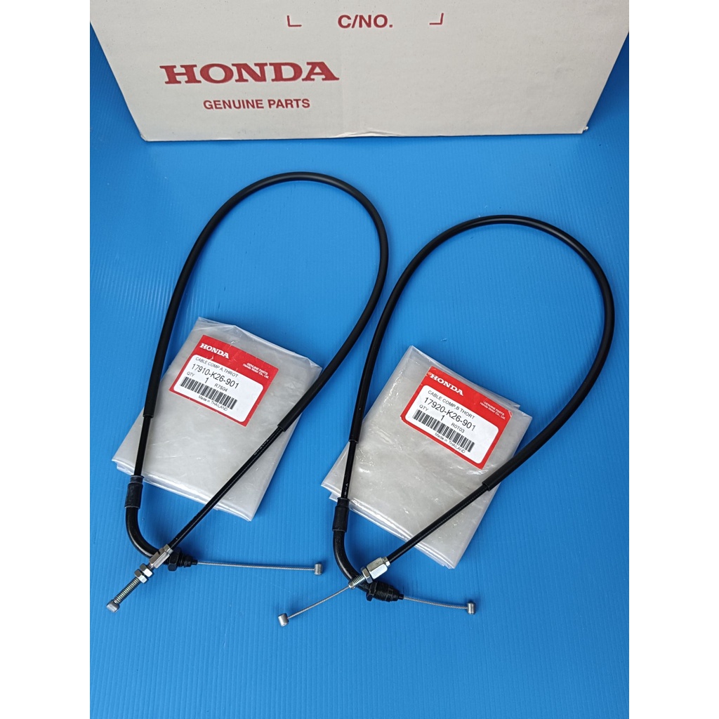 17910-K26-901/17920-K26-901สายคันเร่งMSX125 ปี 2012-2015(17910-K26-901),(17920-K26-901)สายคันเร่งA,ส