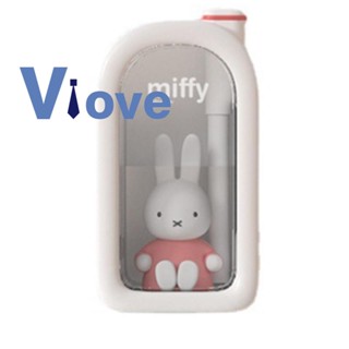 Miffy MIPOW เครื่องทําความชื้น 380 มล. พร้อมไฟกลางคืน USB แบบพกพา สําหรับห้องนอน บ้าน