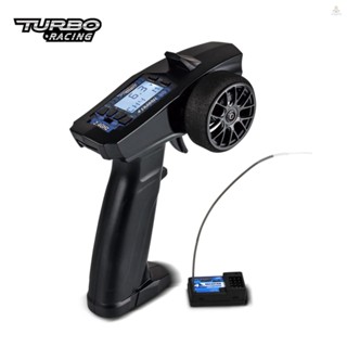 Funygame Turbo Racing 91803G-C 2.4G 4CH Vt Systeem จอแสดงผล Lcd วิทยุ Zender Afstandsbediening Met Ontvanger Voor รีโมตคอนโทรล บูทอัตโนมัติ