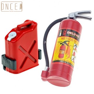 【ONCEMOREAGAIN】Decorative Accs Car Decoration Accessories Crawler Car Fire Extinguisher