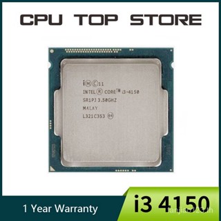 โปรเซสเซอร์ CPU Intel Core i3 4150 Dual-Core 3.5GHz LGA 1150 TDP 54W 3MB Cache