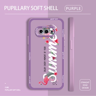 สําหรับ Samsung Galaxy S8 S9 S10 Plus S10E การ์ตูน ฟลามิงโก้ เคสด้านหลัง TPU นิ่ม ป้องกันกล้องเต็มรูปแบบ เคสกันกระแทก