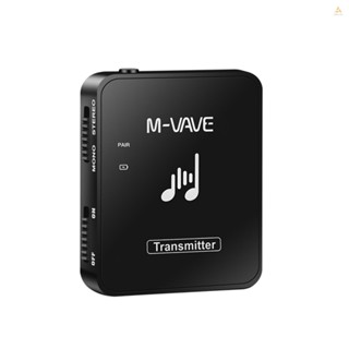 Meily_fun M-VAVE WP-10 เครื่องส่งสัญญาณหูฟังไร้สาย 2.4GHz แบบชาร์จไฟได้