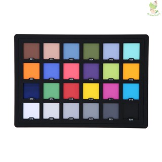 การ์ดทดสอบสีดิจิทัล 24 สี 8.9