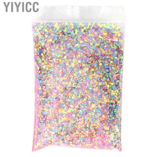 Yiyicc Hexagonal Glitter  Shape Colorful Mix Color DIY Nail Art for Party Daily Decoration