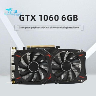 พัดลมระบายความร้อนการ์ดจอ GTX1060 6GB 8000MHz GDDR5 สีดํา สําหรับคอมพิวเตอร์ตั้งโต๊ะ 1 ชิ้น