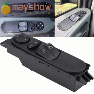 Mayshow สวิตช์ควบคุมหน้าต่างรถยนต์ DIY แบบเปลี่ยน สําหรับ Vito Bus Benz Window Control For Vito W639 2003-2015 A6395450913