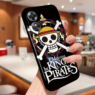 เคสโทรศัพท์มือถือ PC แข็ง กันกระแทก ลายการ์ตูนลูฟี่ สําหรับ OPPO A16 A16s A16e A16k A54s A54 A36 A76 A96 A52 A72 A92