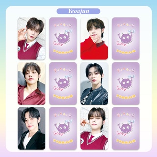 โปสการ์ด TXT โฟโต้การ์ด TOMORROW X TOGETHER Soobin Yeonjun Beomgyu Taehyun Hueningkai Kpop ราคาถูก 6 ชิ้น ต่อชุด