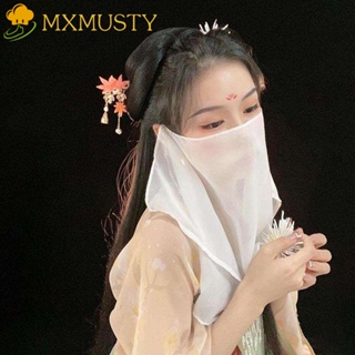 Mxmusty กิ๊บติดผม ลายดอกไม้ ประดับไข่มุก สไตล์จีนโบราณ หรูหรา เครื่องประดับผม