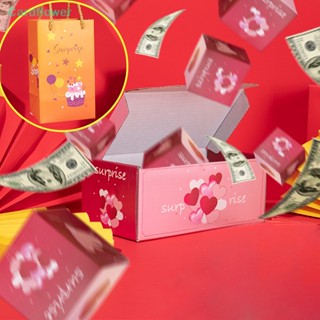 &lt;Cardflower&gt; กล่องของขวัญเซอร์ไพรส์ แบบพับได้ สร้างสรรค์ ลดราคา