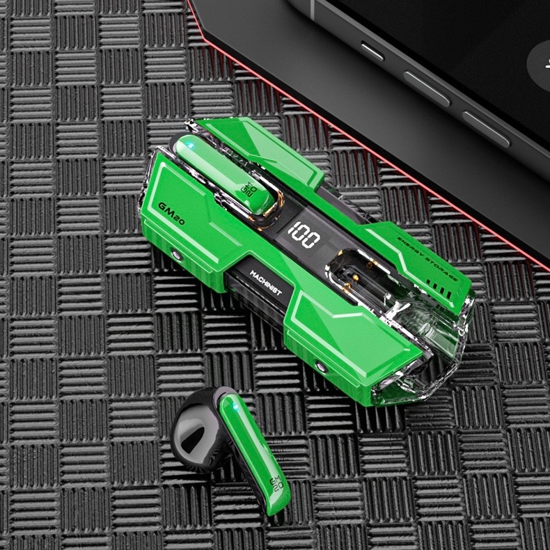 💥2025💥หูฟังเล่นเกมรุ่นGM20Pro ไฟแอลอีดี กันน้ำ TWS ลูทูธไร้สาย ใหม่ล่าสุด