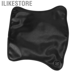 Ilikestore Motorcycle Heated Seat Cover PU Leather 3 Stage Adjustable Temperature Comfortable  Surface for 12V