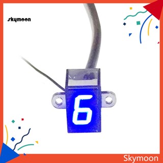 Skym* คันเกียร์เซนเซอร์ดิจิทัล LED 12V สําหรับรถจักรยานยนต์