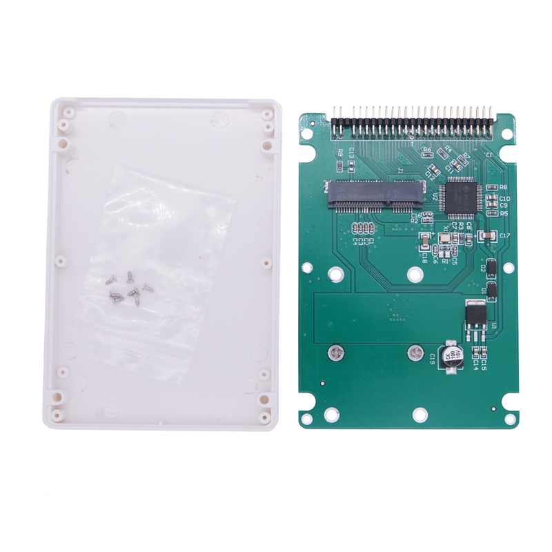 กล่องเคส mSATA เป็น IDE mSATA เป็น 2.5 นิ้ว IDE 44PIN ความเร็วสูง เคสฮาร์ดดิสก์ MINI PCI-E SSD Solid State External Adapter