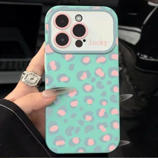 เคสมือถือ แบบนิ่ม ลายเสือดาว สําหรับ Apple 14 Pro Max Iphone 13 Pro 12 11 7p YDOC