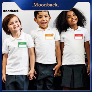 &lt;moonback&gt; ฉลากเครื่องเขียน แบบไม่มีรอยต่อ มีกาวในตัว ของเล่นสําหรับเด็ก 1 ม้วน