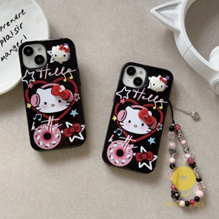 For เคสไอโฟน 14 Pro Max [Black Cool Cartoon] เคส Phone Case For iPhone 14 Pro Max 13 12 11 For เคสไอโฟน11 Ins Korean Style Retro Classic Couple Shockproof Protective TPU Cover Shell