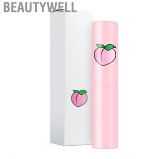 Beautywell Lip Nourishing Balm Peach Fragrance Moisturizing Prevent Cracking Dryness 3.8g Stick