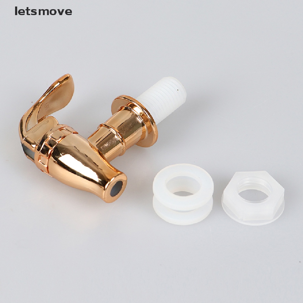 [letsmove] 1 ชิ้นแก้วขวดไวน์ก๊อกน้ํา Jar ก๊อกน้ําไวน์ตู้น้ํา [TH]
