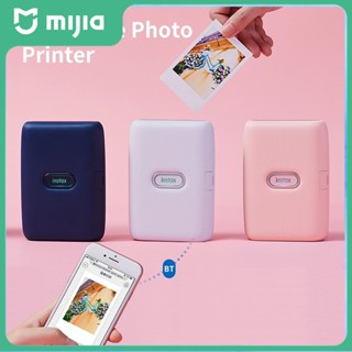 เครื่องพิมพ์ภาพถ่ายมือถือ Fujifilm Instax Mini Link  ใช้งานร่วมกับเครื่องพิมพ์ภาพถ่ายขนาดพกพาของ Instax