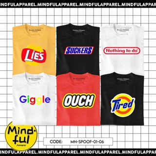 MINIMAL SPOOF GRAPHIC TEES PRINTS | MINDFUL APPAREL T-SHIRT_02