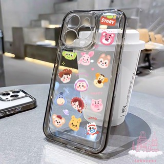 เคสโทรศัพท์มือถือแบบนิ่ม TPU ใส กันกระแทก กันรอยกล้อง ลาย Toy Story สําหรับ iPhone 14 11 12 Pro 13 XR X XS Max 7 8 Plus SE 2020