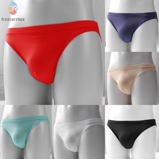 【TRSBX】Sexy Men\s Boxer Briefs Underwer Shorts Thongs Soft Pouch Low Waist Panties High Quality