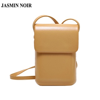 Jasmin NOIR กระเป๋าสะพายไหล่ สะพายข้าง หนัง PU ขนาดเล็ก สไตล์วินเทจ สําหรับผู้หญิง