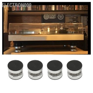 Electron000 4Pcs Spring Speaker Spikes Isolation Stand Aluminum Alloy Shock Absorber Feet for HiFi Amplifier