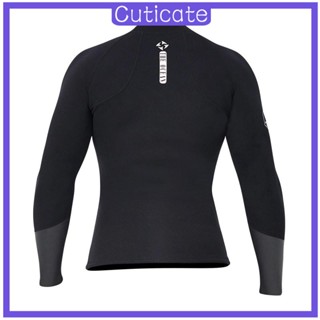 [CUTICATE] เสื้อแจ็กเก็ตดําน้ํา ผ้านีโอพรีน ขนาด 2 มม. สําหรับดําน้ํา