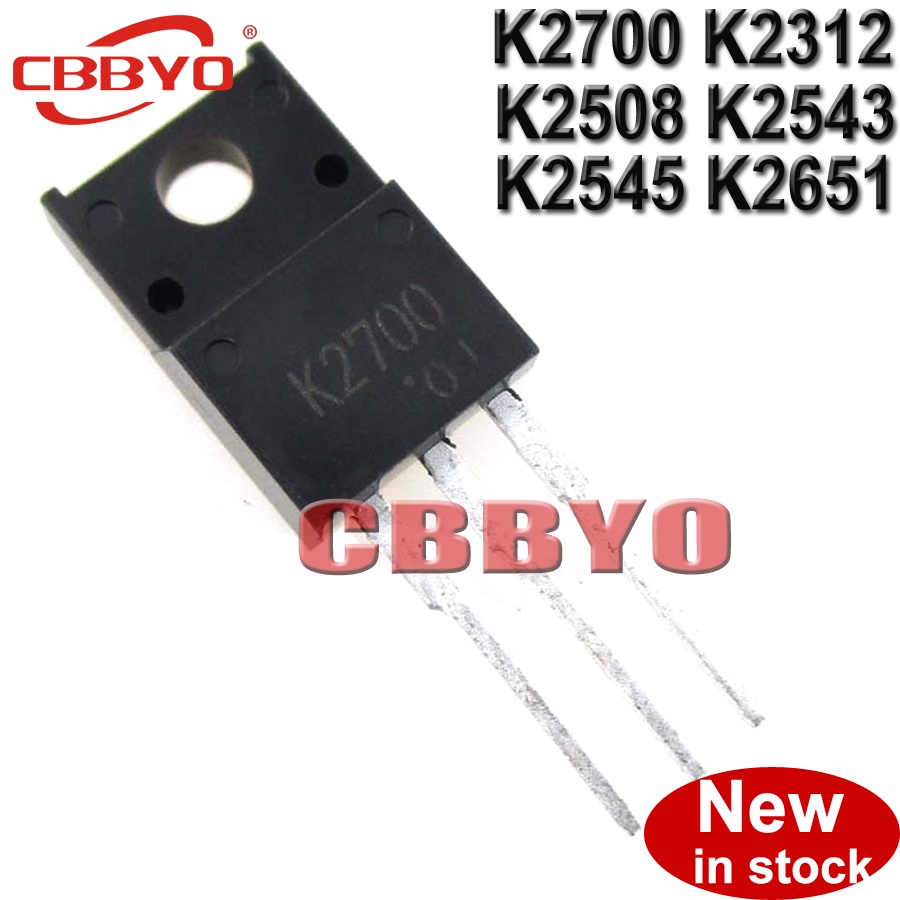10PCS ยี่ห้อใหม่ 2SK2700 K2700 2SK2312 K2312 2SK2508 K2508 2SK2543 K2543 2SK2545 K2545 2SK2651 K2651