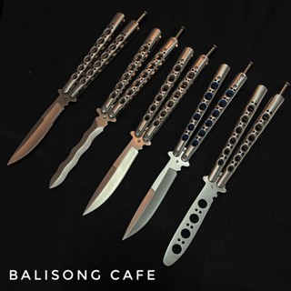 มีดพับ Balisong มีดควง บาลิซอง BM42 Mirror B แถมซองผ้า พร้อมส่งฟรี