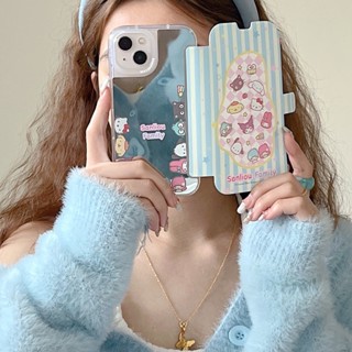 เคสโทรศัพท์มือถือแบบกระจก ฝาพับ สําหรับ iPhone 14 13 11 12 12Pro 12Promax 13Pro 14Pro 13Promax 14Promax 13