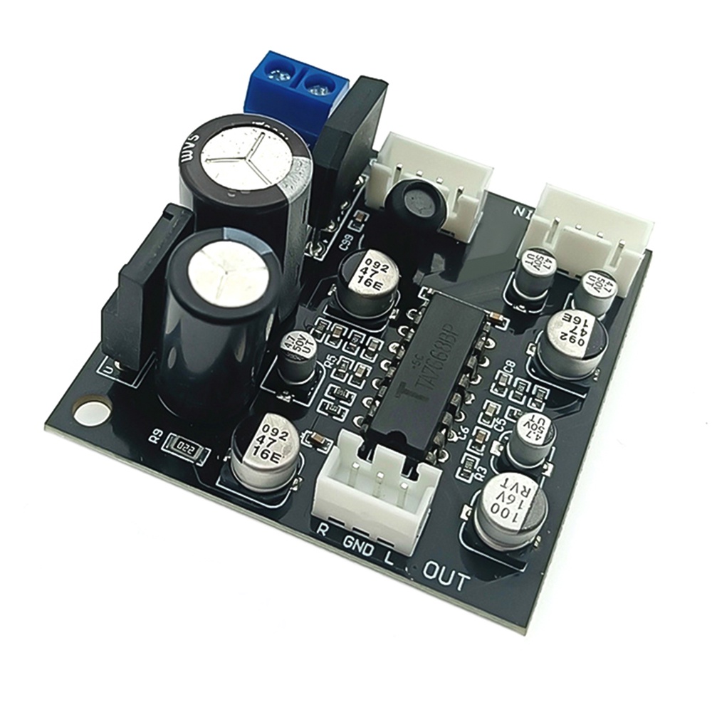 Pcbfun TA7668 บอร์ดพรีแอมป์ แบบแม่เหล็ก
