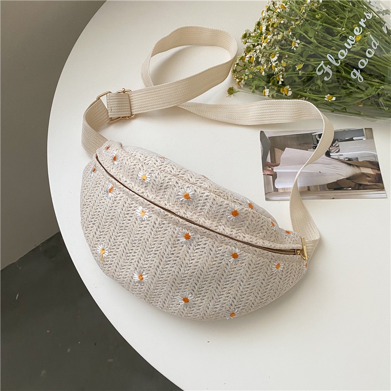 กระเป๋าคาดอก ดอกเดซี่ มีสินค้าพร้อมส่ง – โปรปัง