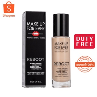 MAKE UP FOR EVER Reboot Active Care In Foundation 30ml / เครื่องสําอาง สําหรับทุกที่ Foundation