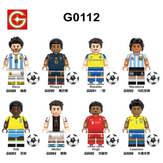 G0112 G0089 ฟิกเกอร์การ์ตูนอนิเมะ Mbappe Muller น่ารัก ของขวัญวันเกิด สําหรับเด็ก