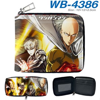 One PUNCH-MAN กระเป๋าสตางค์ ใบสั้น ลายการ์ตูน 3D ใส่บัตรได้ ของขวัญ สําหรับเด็กผู้ชาย และเด็กผู้หญิง