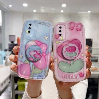 เคส VIVO Y35 Y15S Y15C Y22 Y22S Y91C Y21 2021 Y21A Y21T Y12S Y16 Y12 Y20 Y30 Y02 Y21S Y20S Y12i Y3S Y33T Y21E Y21G Y15A Y01 Y01A Y91 Y30i Y93 Y95 Y15 Y17 Y50 Y53S Y51 2020 Y51A Y10 Y33S Y1S Y11 Y31 Y20i ป้องกันเลนส์ลายการ์ตูนTPU เคสโทรศัพท์มือถือ